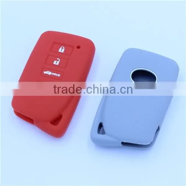 for Lexus 4 Buttons Silicone Grip Nonslip Protective Sleeve Cover Smartkey Keyfob COVERS photo-2