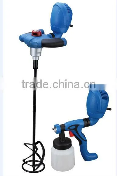 NEW 2 in 1 Electric Paint Spray Gun & Mini Electric Hand Paint Mixer CX04A - Professional Factory photo-6