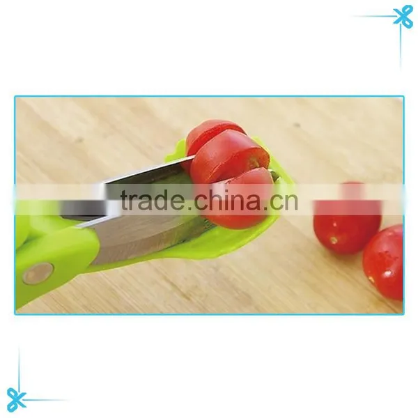 Kitchen Tool Food Fruit Salad Scissors photo-4