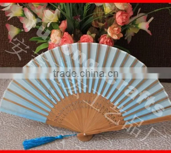 Japanese Silk Folding Fan for Ladies photo-2