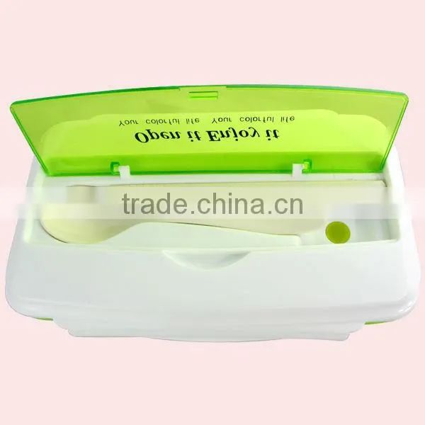 Food Grade Kids Plastic Bento Lunch Box With Lock photo-2