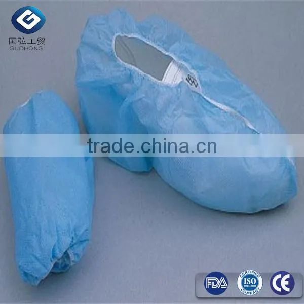 One Time Use Disposable Nonwoven Clean PP Shoe Cover photo-3