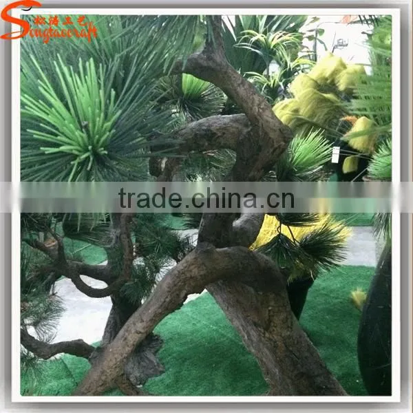 Hot Sale Wholesale Artificial Pine Tree Decor Plastic Pine Tree Artifiicial Fake Pine Tree photo-5