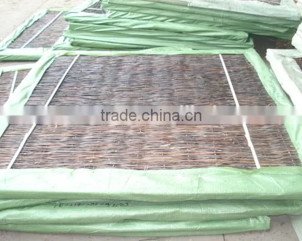 Natural Brown Willow Fence for Garden photo-6