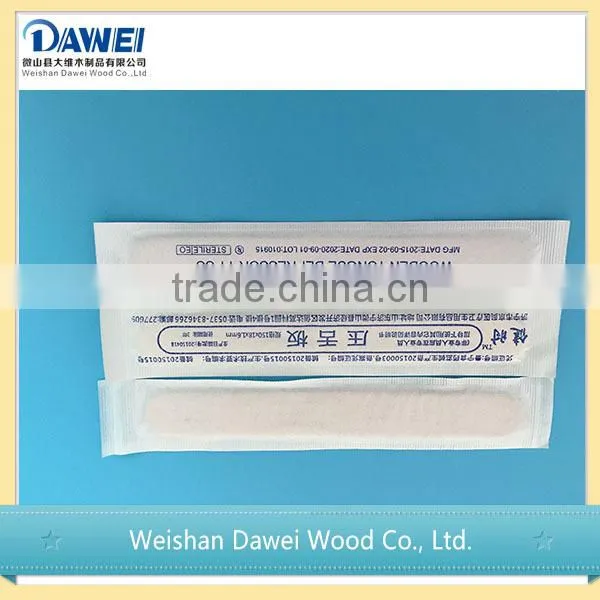 Wooden Tongue Treatment Craft Tongue Depressor Use photo-3