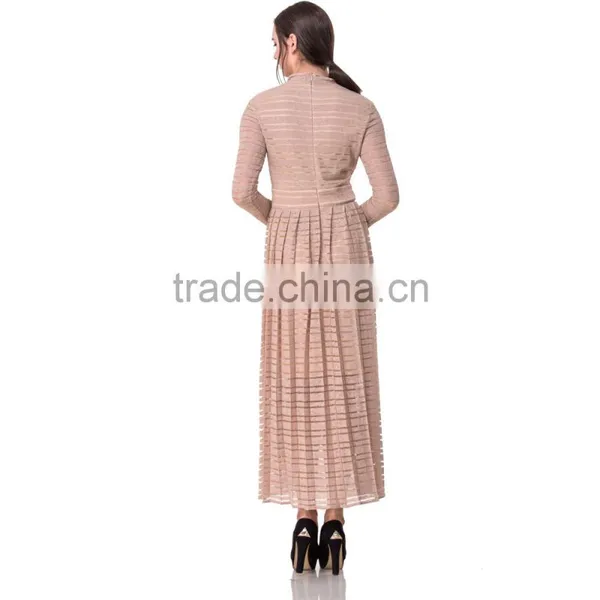 Guangzhou Domin Fashion Factory 2017 Beautiful Long Sleeve Dress photo-5