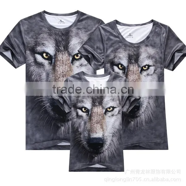 Full Over 3d Printing High Quality Short Sleeve Summer T-shirt photo-2