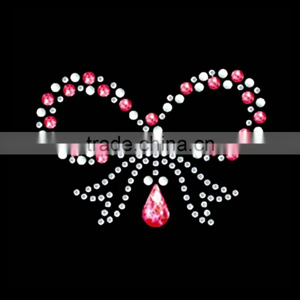 Korean Hot Fix Rhinestone Transfer Motifs Rhinestone Bow Ties photo-3