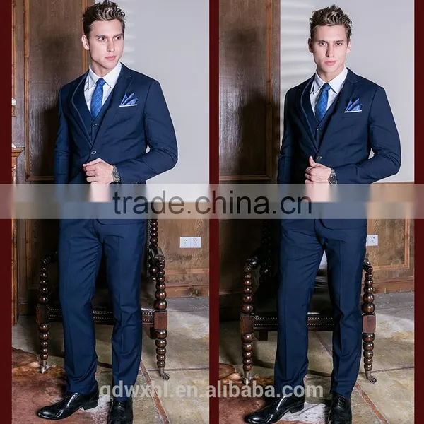 Bespoke Suit Dress Sample Formal Tailor Made Slim Fit Suits For Men photo-2