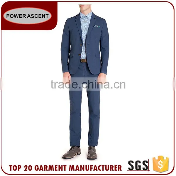 Wholesale Spring Summer Half Lined Polyester Viscose Jacket Blazer Best Brands Men'S Fashion Suit Design photo-4