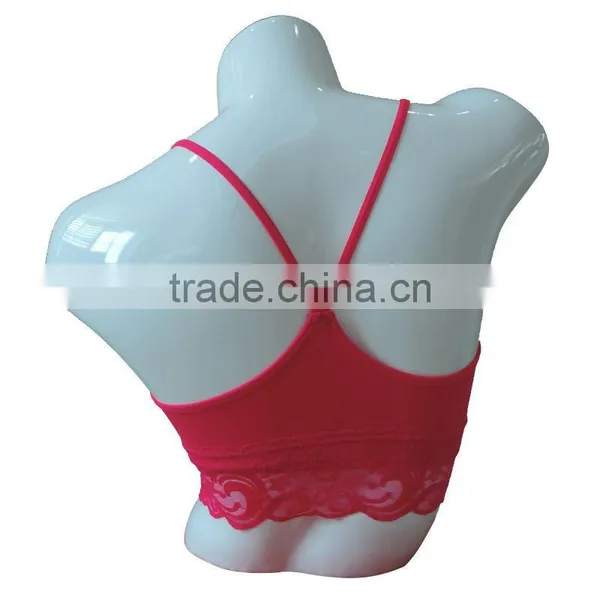 New Style Seamless Woman Underwear Ladies Bra Ladies Tank Top W/lace photo-3