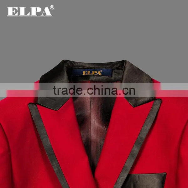 ELPA Slim Black Fancy Blue Red Children Suit 3 Piece Kids Boys Suits photo-4