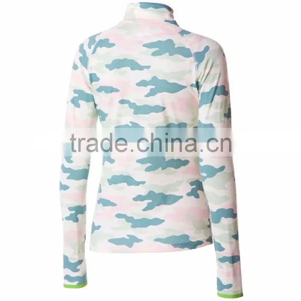 Womens Long Sleeve Casual Fitness Weae Zipper Jacket Sweatshirt Without Hood photo-5