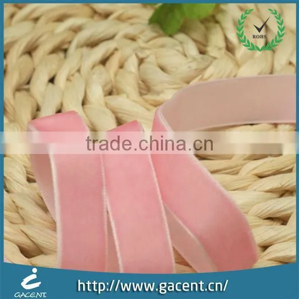 3/8 Inch Different Color Available Single Faced Velvet Ribbon photo-3