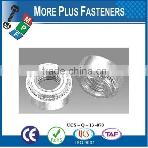 Made in Taiwan Self Clinching Nut Blind Self Clinching Nut Stainless Steel Non Locking Floating Self Clinching Nuts photo-4