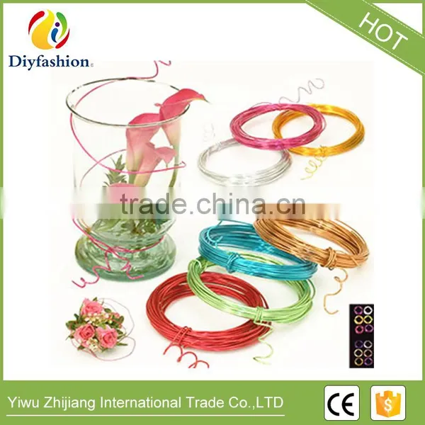2mm 5m Round Aluminum Wire Jewelry Craft Versatile Painted Jewelry Findings Beads For Jewelry Making DIY photo-5