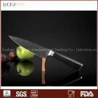 Tiny Wave Pattern Damascus Kitchen Chef Knife