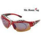 Outdoor Polarized Cycling Sunglasses UV400 Protection With Changable Lens