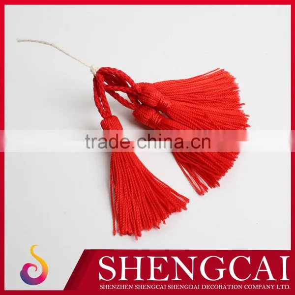 Cheap Classical Tassel Fringe Tiebcks,Mini Bookmark Tassel photo-2