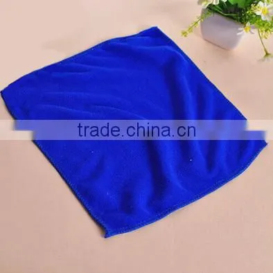 100% Polyester Plain Dyed Microfiber Tea Towel/Car Cleaning Towel photo-5