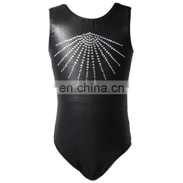 NT16099 Red/black Rhinestones Gymnactis Leotards. Costumes Leotards. Dancewear Leotards.Skating Performance Leotards for Girl photo-3