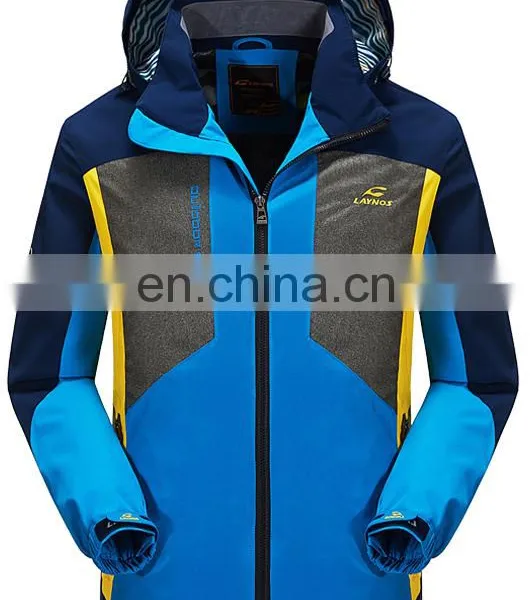 Waterproof Polyester Windbreaker Jacket Mens Pullover Winter Jackets photo-3