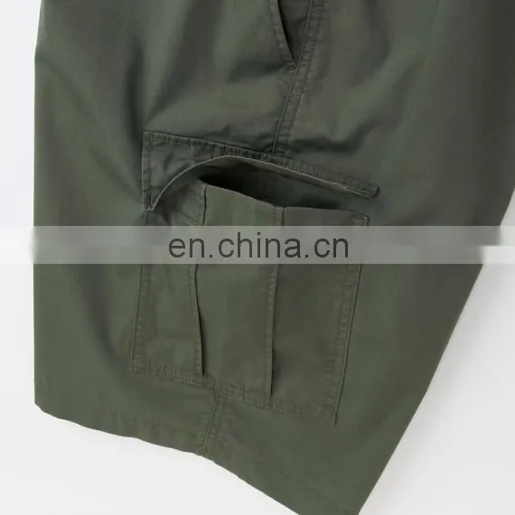 Good Quality Outdoor Casual Washing Custom 100% Cotton 6 Pocket Baggy Cargo Shorts Professional Manufacturer photo-5