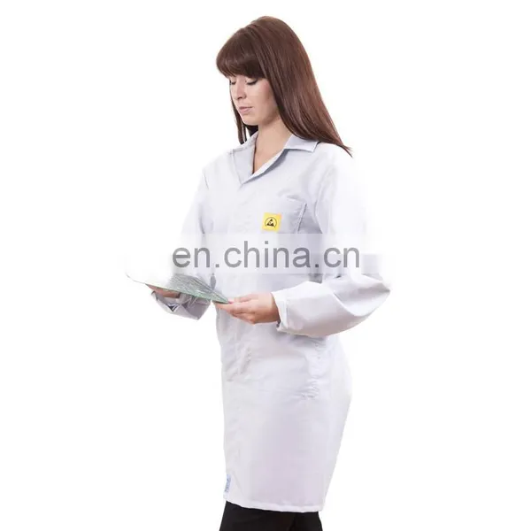 Hard-adhesive and Easy-dressing Antistatic Clothing Standard 3/4 ESD Antistatic Clothes photo-3