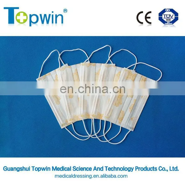 3 Ply With Ear Loop Nonwoven Face Mask photo-6