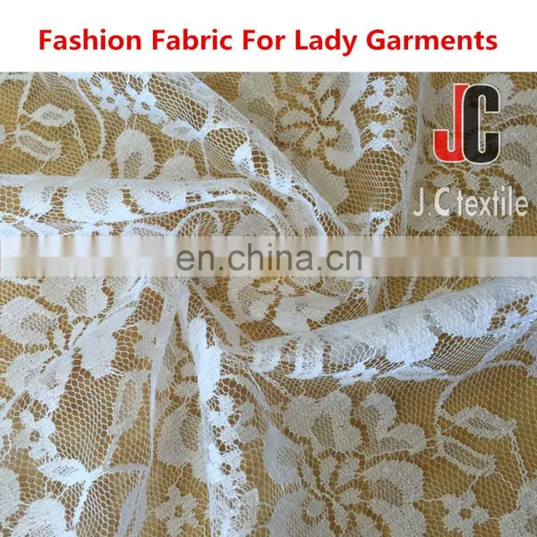 AL955 Shaoxing JC100% Polyester Wholesale Guipure Lace Fabric African photo-3