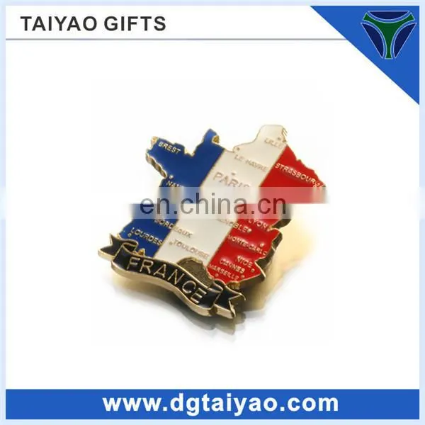 Hot Sales in Europe Metal Ceramic Fridge Magnet for Souvenir