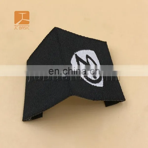 Custom Damask Label Woven Clothing Hem Tags photo-2