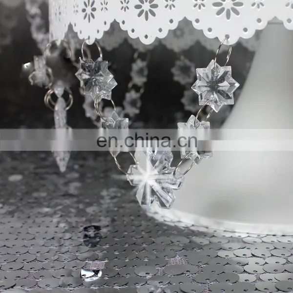 Custom Design Plexiglass Acrylic Plastic Pendant, Wrought Iron Cake Stand photo-2