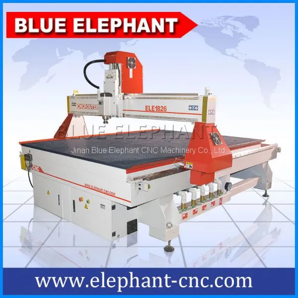 ELE1826 Cnc Woodwork Cutting Router With Large Bed