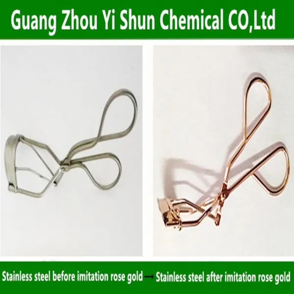 Stainless Steel Plated Rose Gold Gold Coloring Agent Metal Imitation Gold Agent