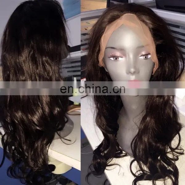 Wholesale Human Hair Full Lace Wig,virgin Brazilian Hair Wig,100% Unprocessed Brazilian Human Hair Wig photo-3