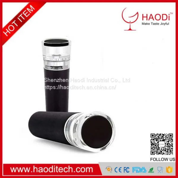 HD-JS0002 Reusable Wine Vacuum Bottle Stoppers For Air Tight Wine Beer Champagne Storage