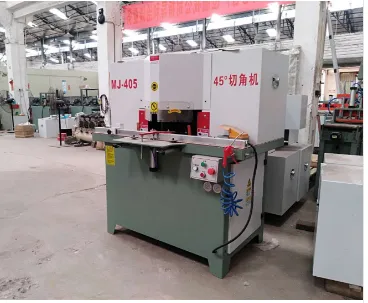 High speed hydraulic Adjustable angle cutter notching machine aluminum angle cutting machine price
