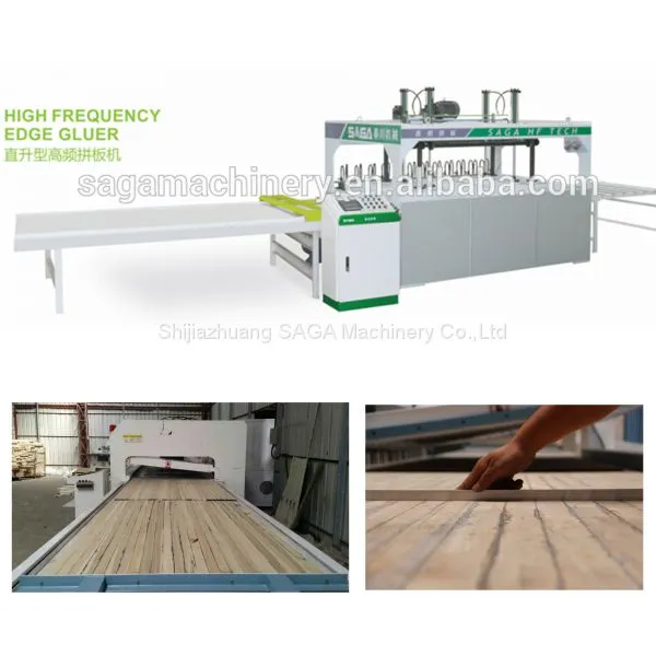 Edge Gluing Panel Press Finger Joint Machine For Sale From SAGA
