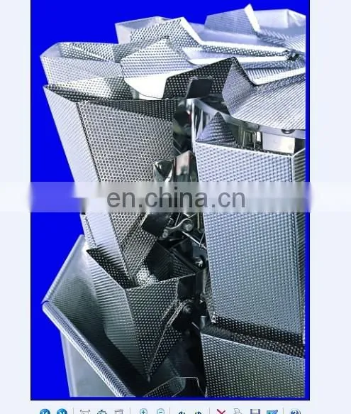 304 Stainless Steel Stagger Electric Automatic 10 Head Multihead Weigher photo-4