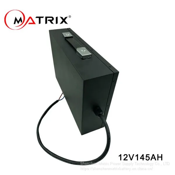 Rechargeable Lithium Ion Battery 12V 145Ah for Solar Street Light LED Light