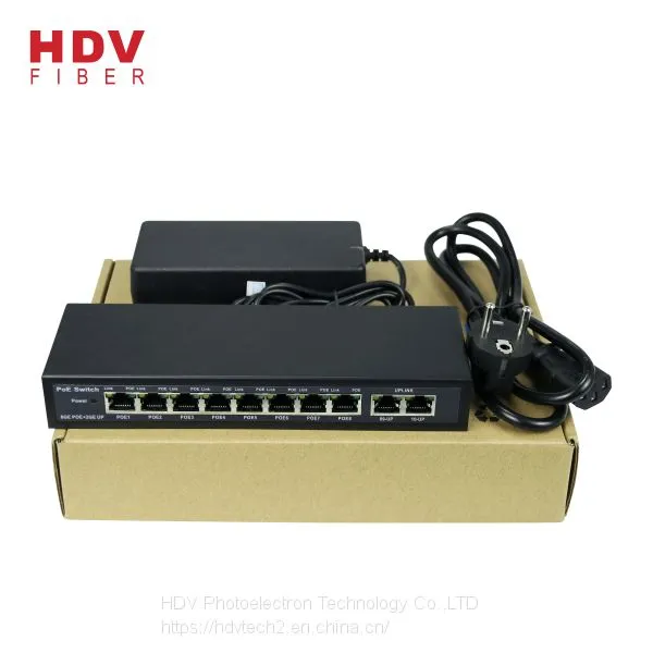 20G Switch Capacity 10 Port Gigabit Smart PoE Switch With 8 Port Support PoE photo-4