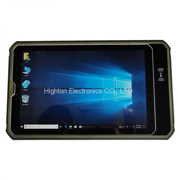 HiDON 10.1 Inch IP68 Rugged Tablets Win 10 Robust Tablet PC NFC 2D Barcode Scanner for Outdoor Industrial Use Embedded Computer photo-2