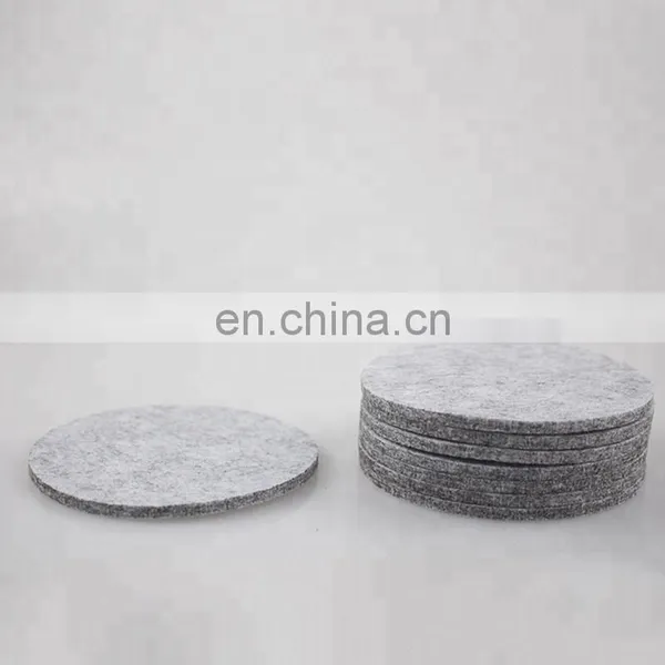 Home Decor Felt Table Mat With Holder Felt Coaster Placemat Table Mat Pad Set for Drinks photo-5