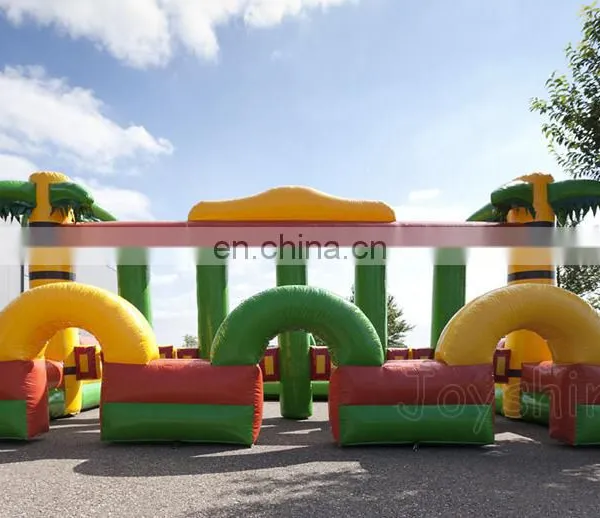 Jungle Theme Inflatable Horse Eerby Running Race Track Games For Events photo-3