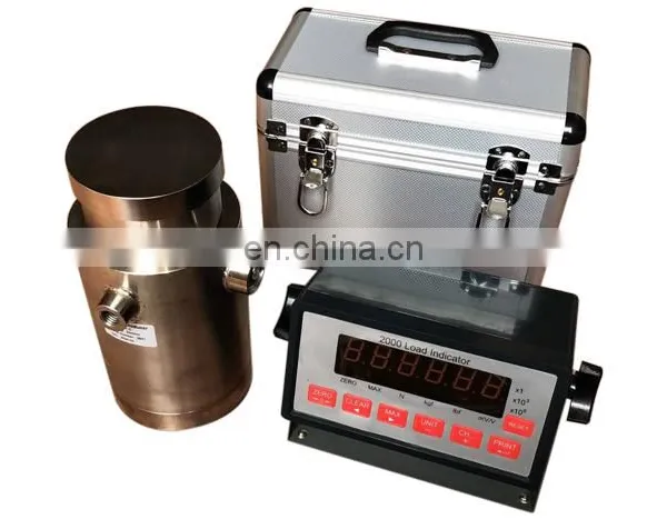 100-3000KN Compression Type Strain Gauge Weight Sensor Load Cell With Digital Readout photo-6