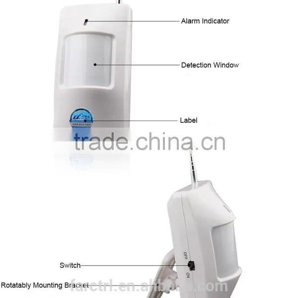 Wireless Indoor PIR Detector Pet Immunity Infrared Motion Detector Alarm System PIR Sensor photo-3