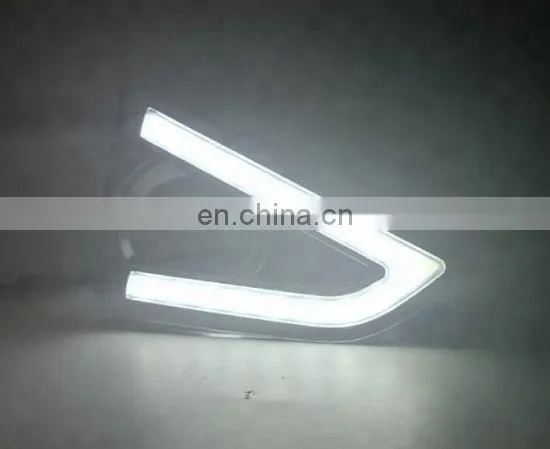 Auto Parts Fog Lamp Light Cover Case With Day - Time Light For REIZ 2014 MARK X photo-5