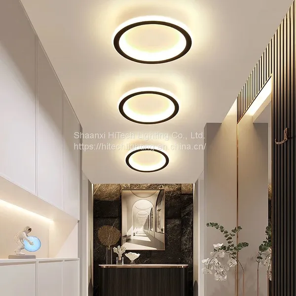 Modern simplicity Round Aisle LED Lamp For Indoor Corridor loft Home foyer Ceiling Lights lighting kitchen fixtures