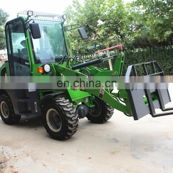 Zl08 Diesel Mini CE 0.8T Front Wheel Loader With Quick Coupler photo-3